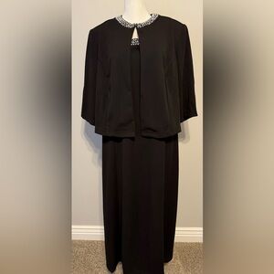 Jessica London 2-Piece Beaded Jacket Dress (New) - Size 20W